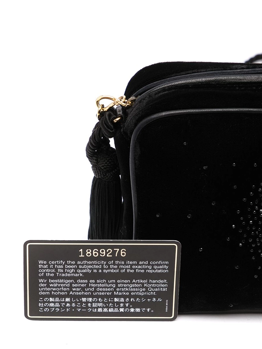 Affordable HOT SALE Women bag CC crossbody rhinestone-embellished CHANEL 1990s 0429